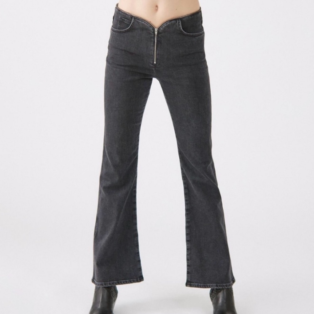 BDG Women's Black Flared Jeans